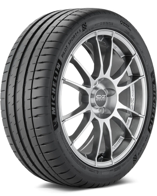 MICHELIN  PILOT SPORT 4S Max Performance SummerSize: 255/35ZR18 Style: Blackwall Eco Focus: Michelin Total Performance Load Range: XL Load Range Serv. Desc: (94Y) Service Description UTQG: 300 AA A
